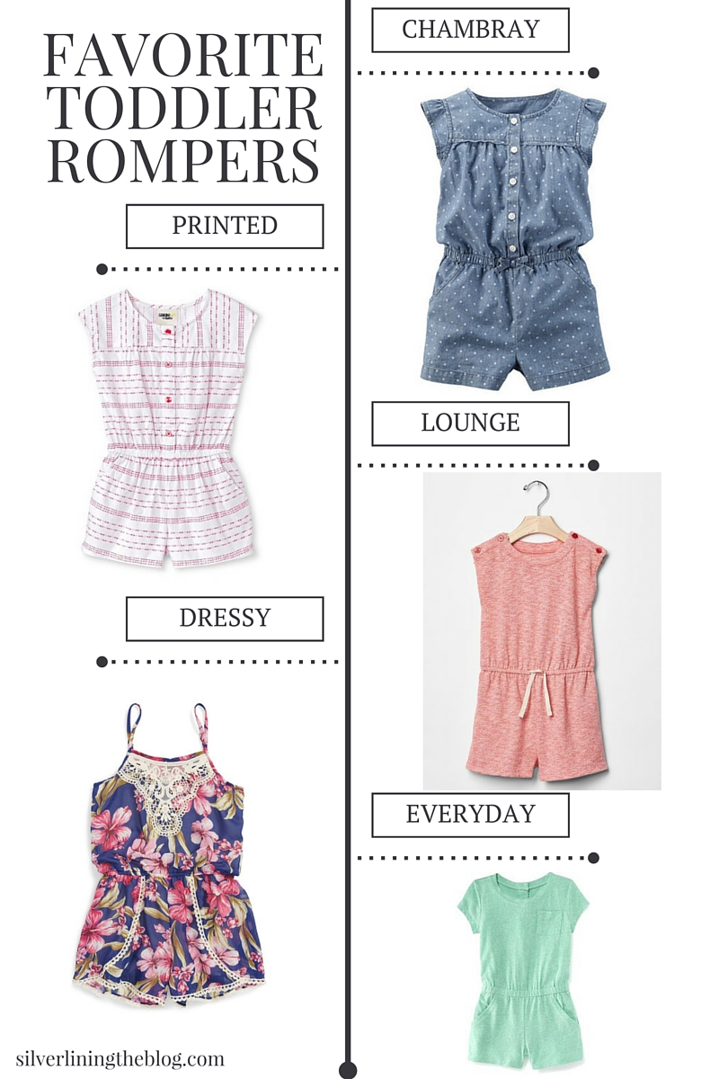 Silver Lining romper roundup