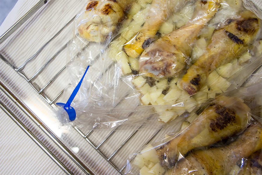 Muslos de pollo al limón