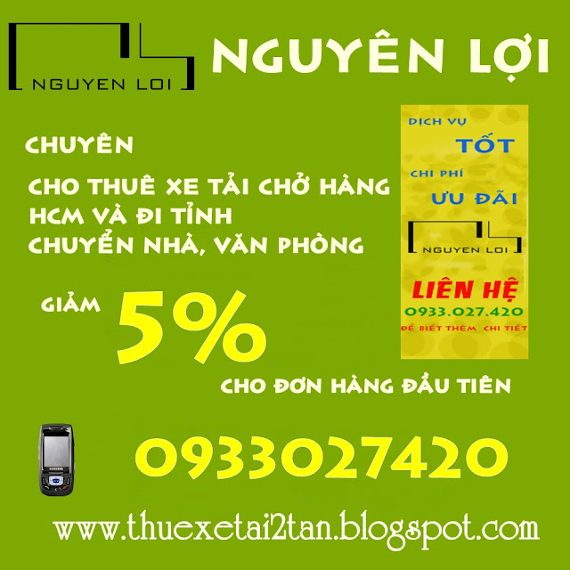 Cho thue xe tai quan 11