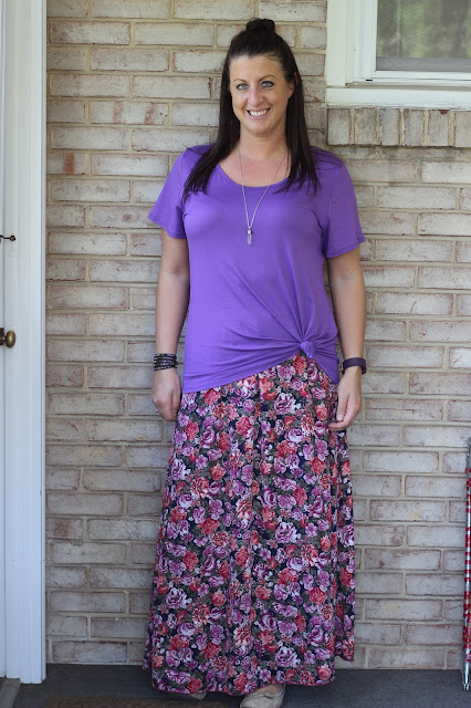 Ask Away Blog: Outfit of the Day: Floral Skirt