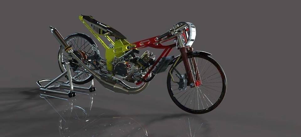 Ninja DRAG - GTA SA MOD DRAG BIKE INDONESIA PC