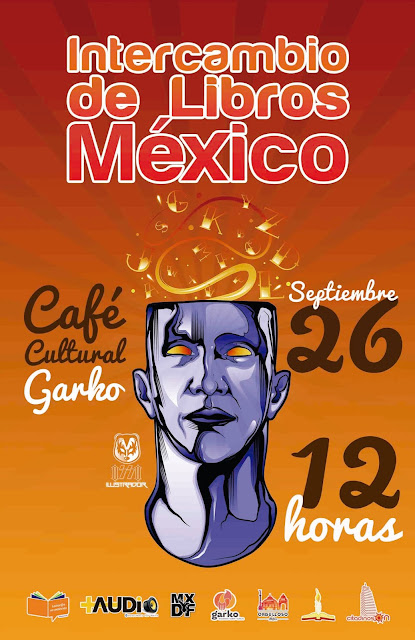 Intercambio de Libros México 2015 #ILMX15 en el Café Cultural Garko