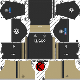 AFC Ajax 2018/19 UCL Kit - Dream League Soccer Kits