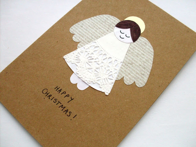 Angel Christmas Card Tutorial