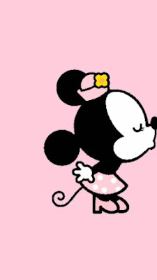 Hình nền đôi Mickey đang hôn nhau Hình nền đôi Mickey đang hôn nhau