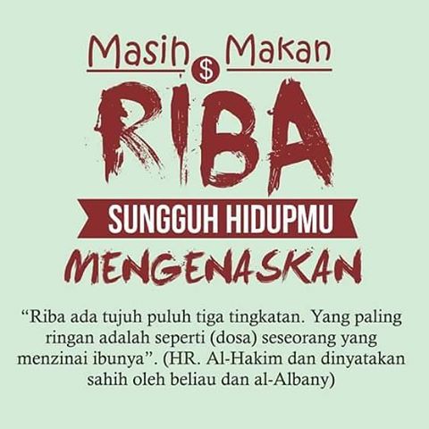 Bahaya Memakan dan Melakukan Riba | YUK'S TROVE