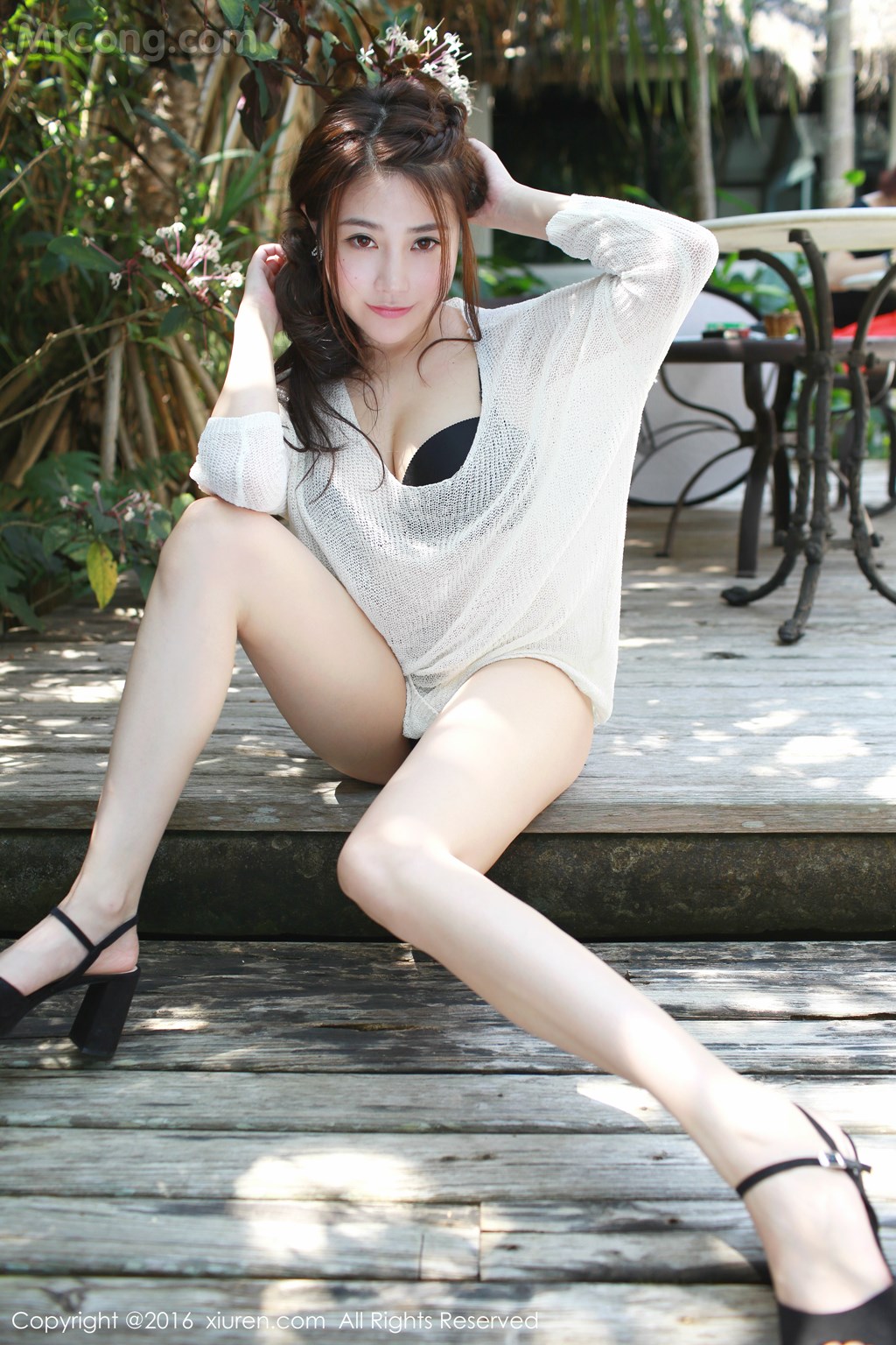 XIUREN No.497: Model Sabrina (许诺) (51 photos) photo 1-6