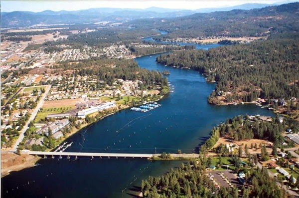 Funtosail Post Falls Reservoir Spokane River Kootenai County Idaho