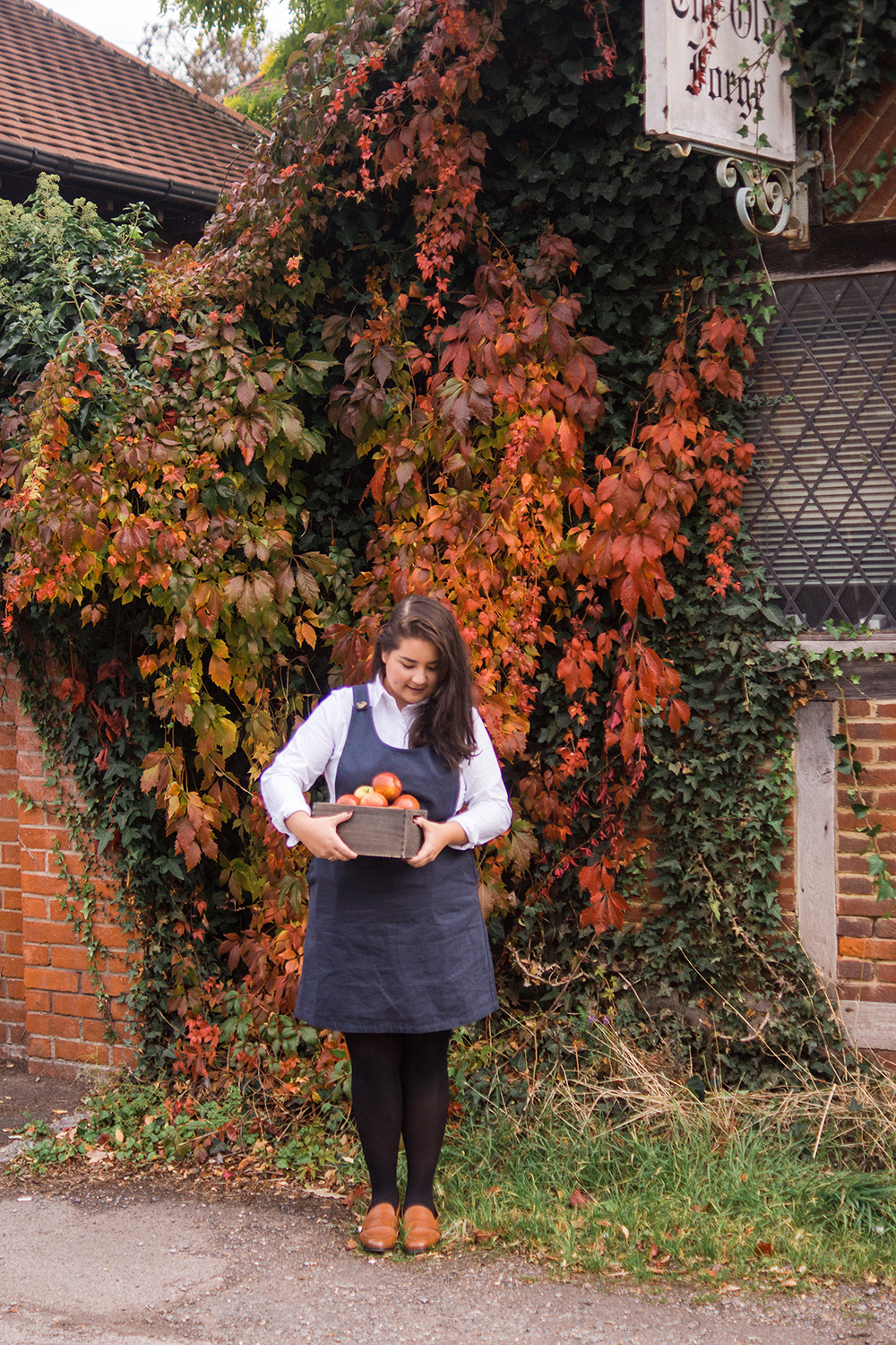 Joanie-pinafore-dress-tweed-jacket-autumn-ootd-Barely-There-Beauty-blog