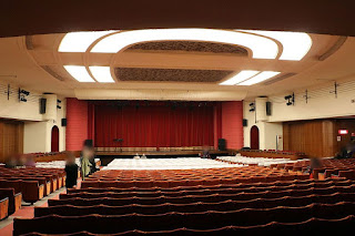 The auditorium of the Teatro Nuovo di Milano, where Monica Vitti appeared in the 1950s
