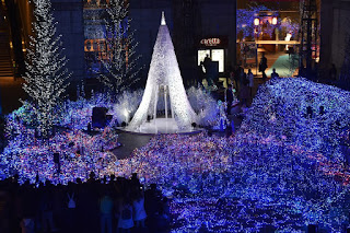 Pohon Natal Di Tokyo, Jepang Pohon Natal Di Tokyo, Jepang