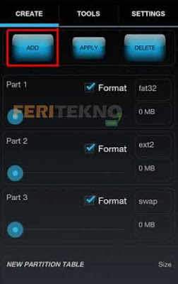 membagi partisi memori android 3