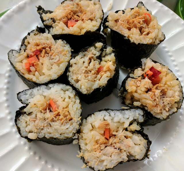 Summer Cooking Adventures and recipe- Homemade Sushi