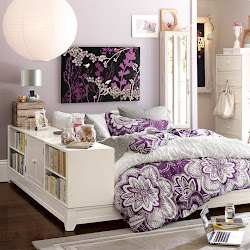 bedroom teen teens storage stylish quotes room teenage bed purple teenager decor idea inspiration shelf ivory beds rooms theme designs
