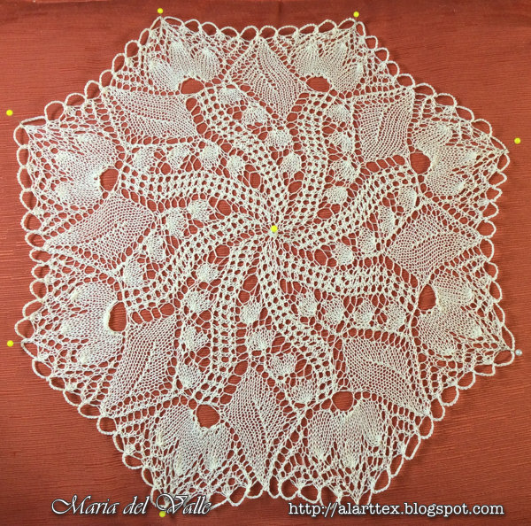 Kal Tricot d'Art Août 2016 Kal Tricot d'Art Août 2016
