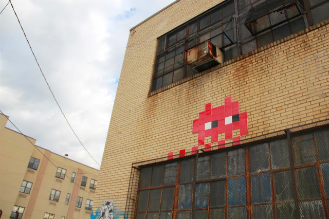 Invader Invades New York City - 2013 Edition - Collaboration With COST and ENX plus solo pieces. 4