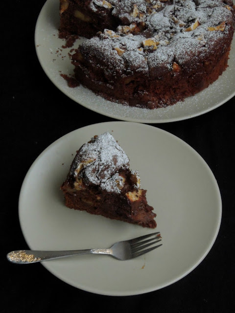 Chocolate apple cake Chocolate apple cake