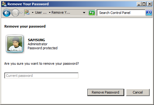 Cara Menghapus Password Login Akun Windows 7