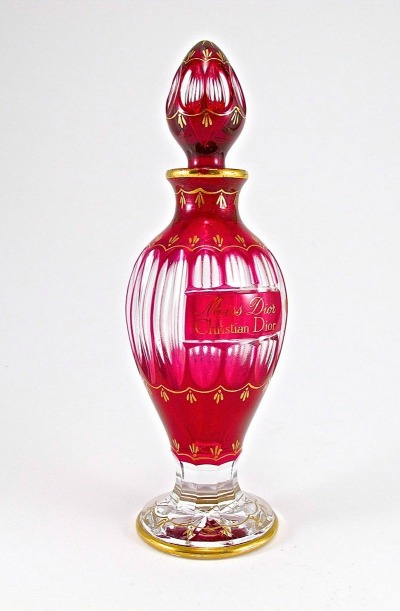 Perfume bottle of Miss Dior 1947.
