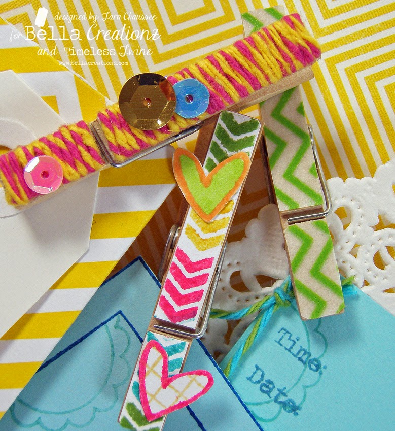 Secretbees Studio Mini Clothespin Fun!