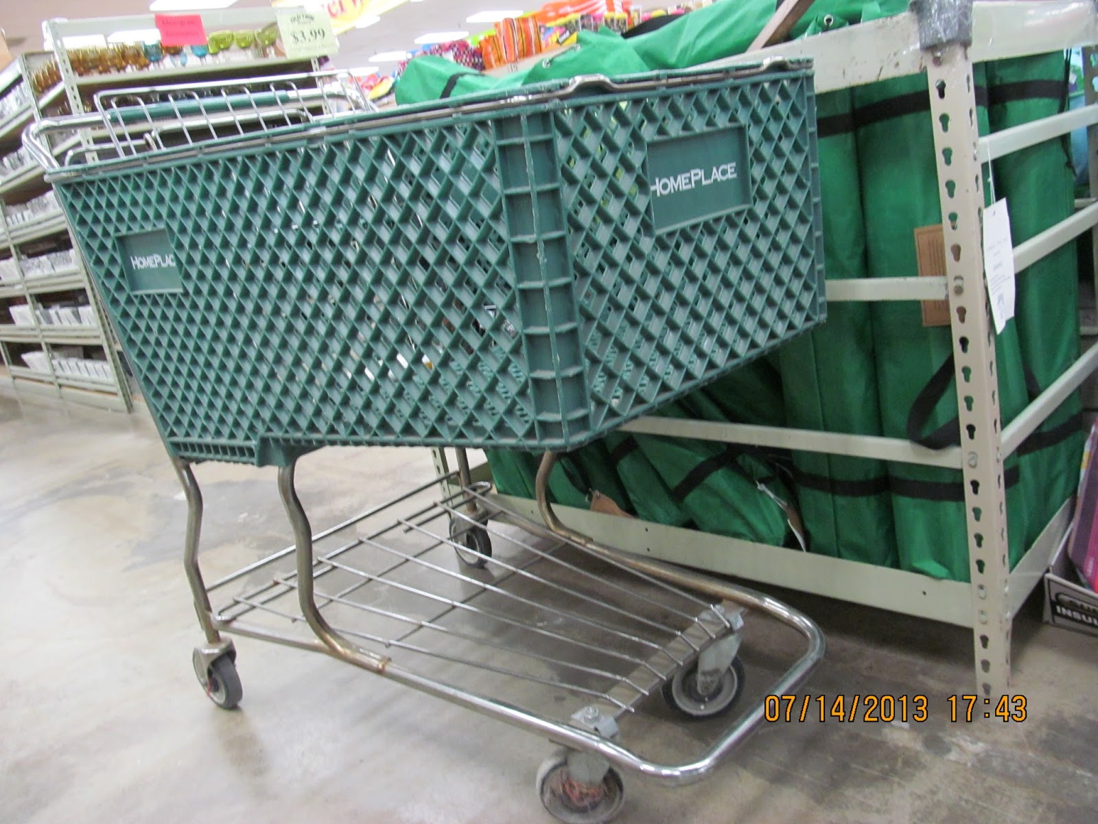 Trip to the Mall Waccamaw's HomePlace Commercial & Shopping Carts