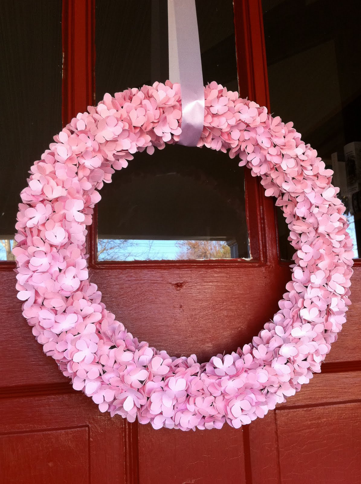 copycraft hydrangea wreath