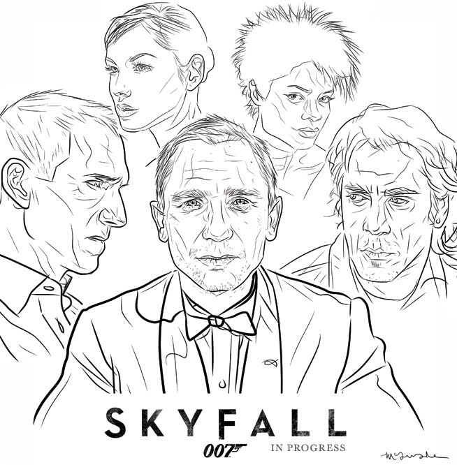 james bond 007 coloring pages - photo #7