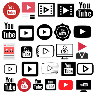 Icon Youtube Logo vector (.cdr) Free Download