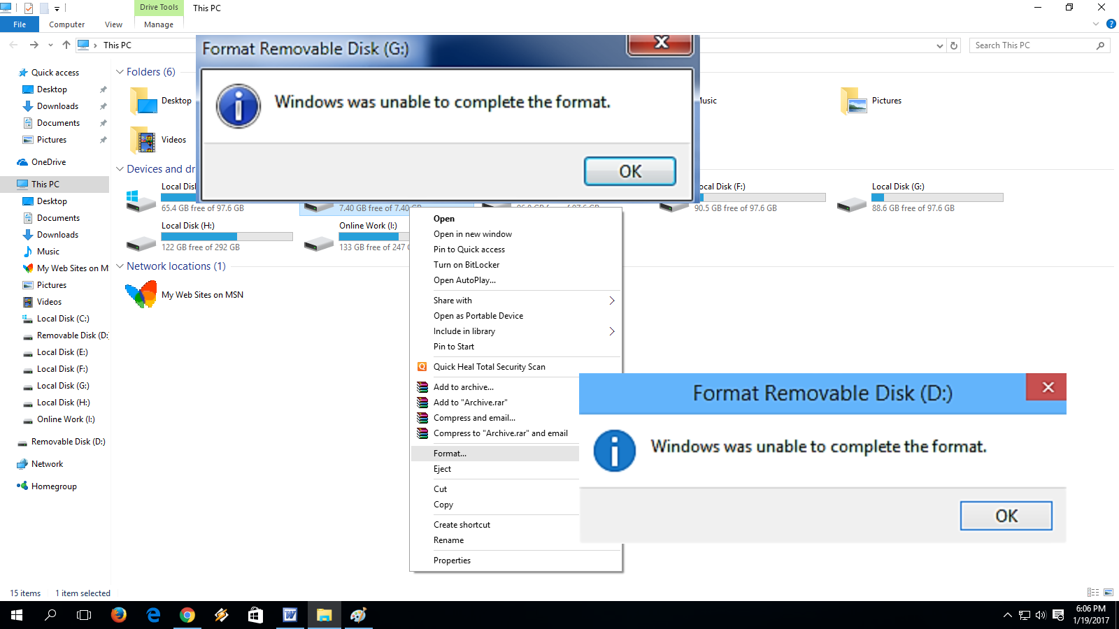 Learn New Things How to Fix Windows Was Unable to Complete the Format