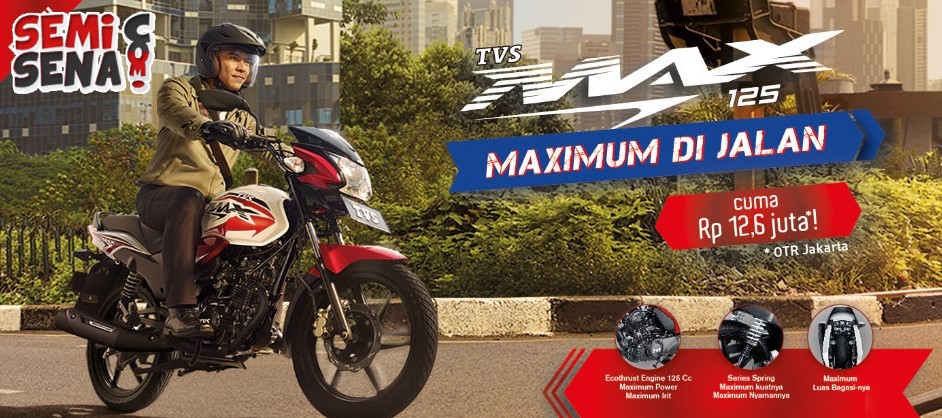 tvs max 125 st