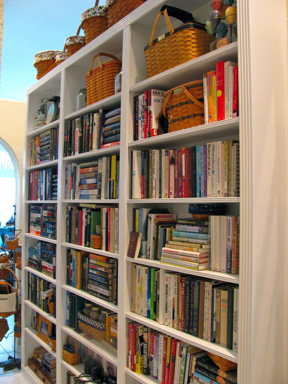 MAY DAYS Build A Hallway Bookcase