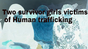 Two survivor girls victims of Human trafficking