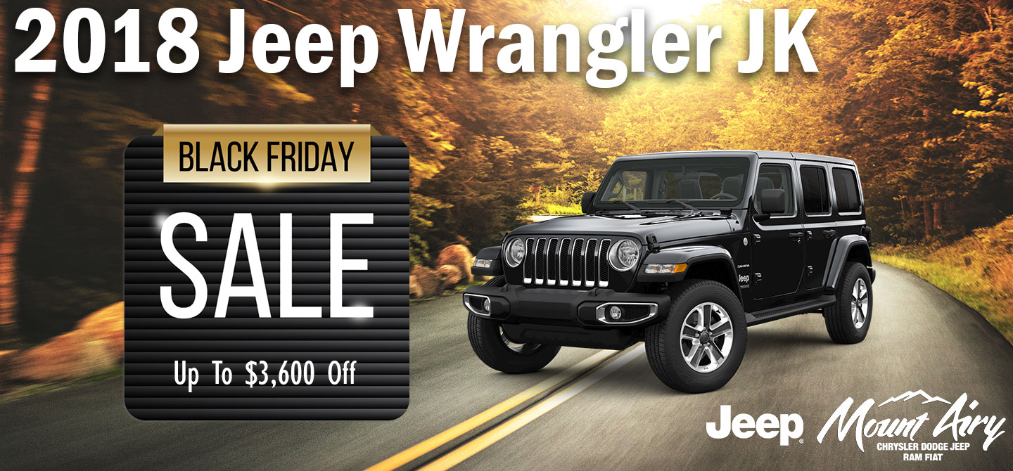 Sweet Year End Savings on the Jeep Wrangler JK
