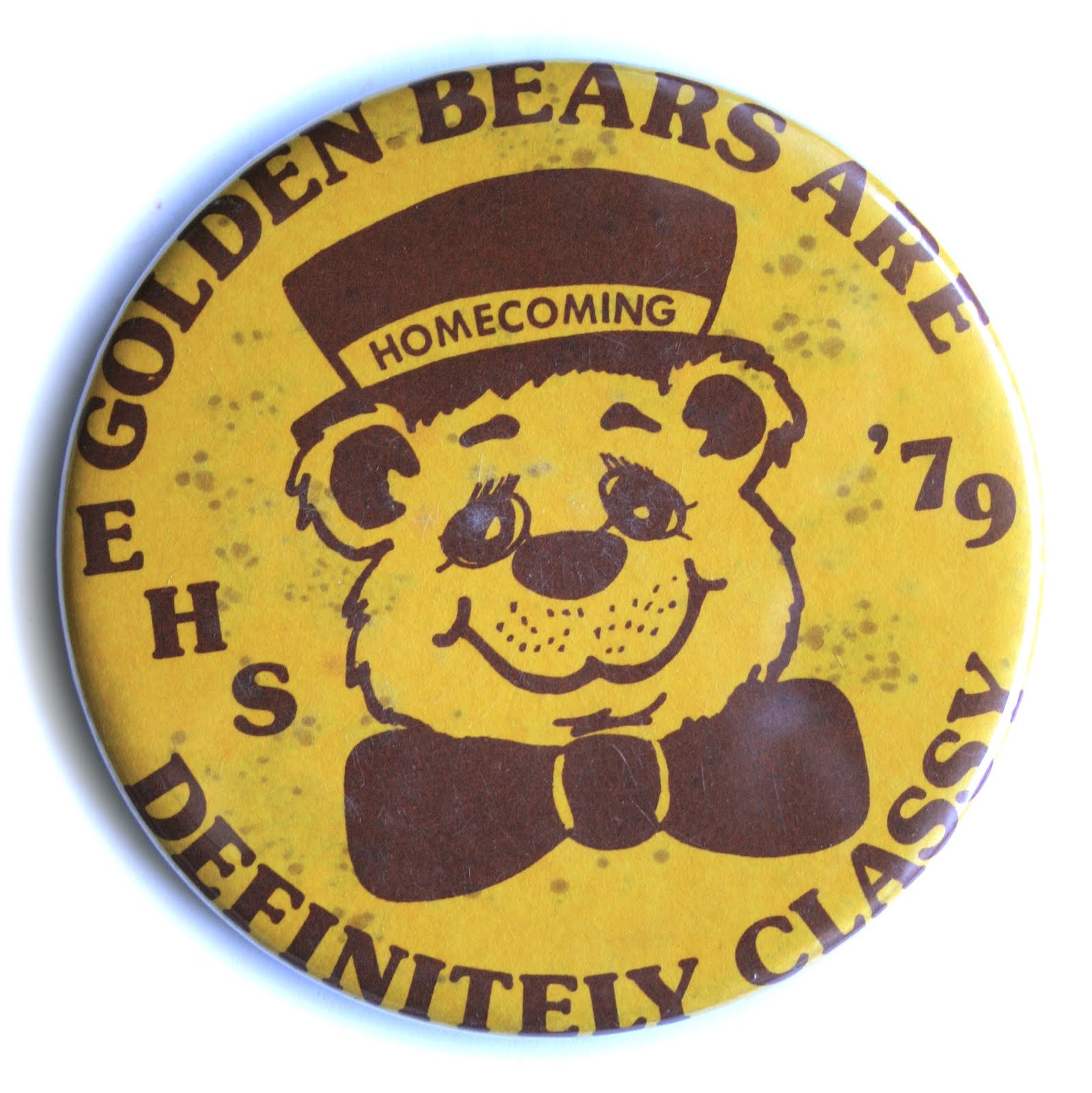 Visions of Minnesota 1979 Eveleth High School Button