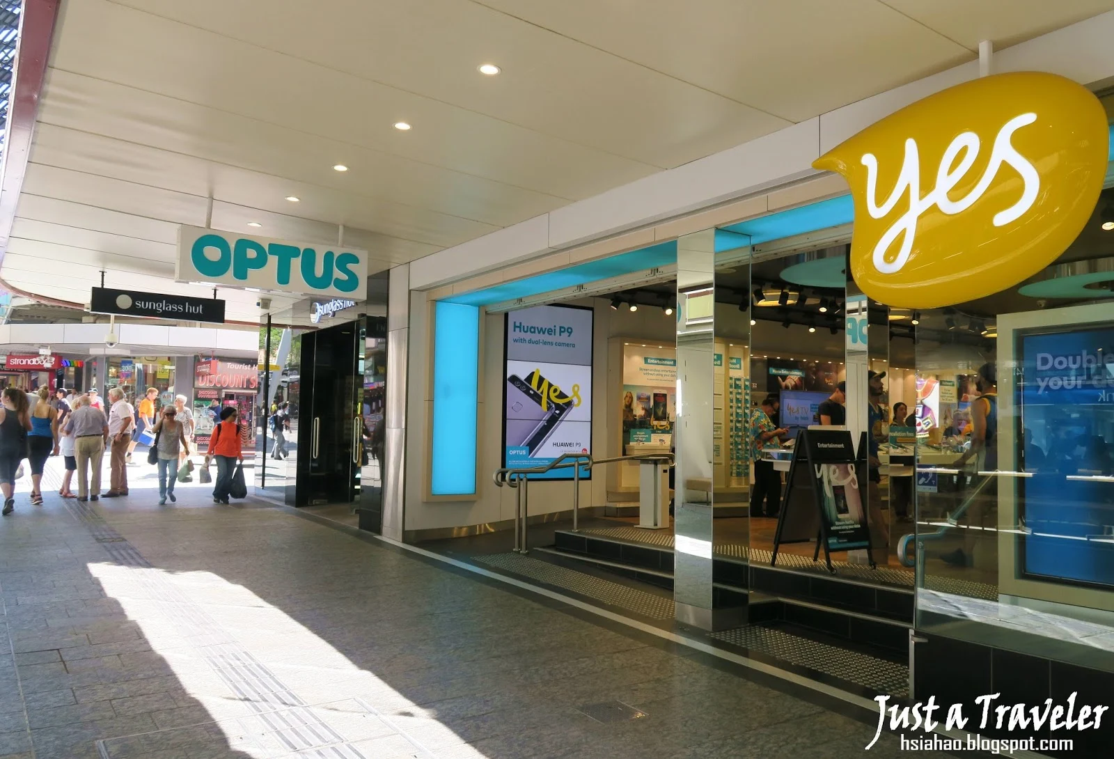 澳洲-澳洲網路-澳洲上網-澳洲SIM卡-Optus-門市-店面-Store-皇后街-Queen-Street