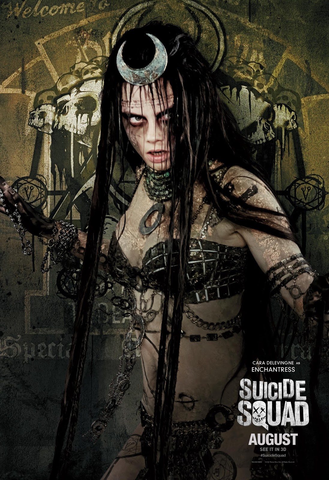 Nuevos pósters individuales de los personajes del Escuadrón Suicida