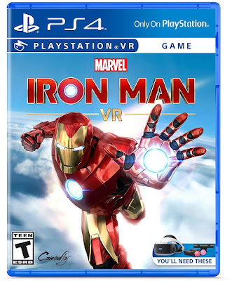 Marvels Iron Man Vr Game Cover Ps4