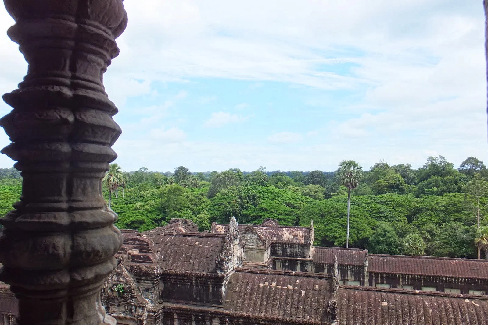 cambodia-view アンコールワットからの眺め