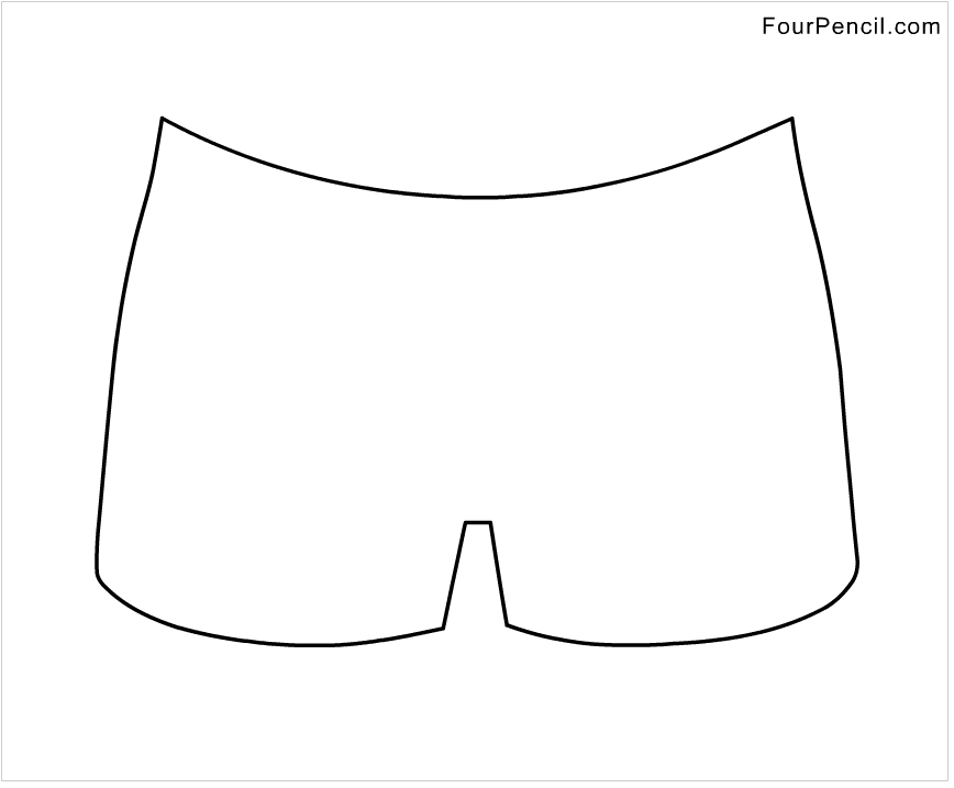 underwear coloring pages - photo #21