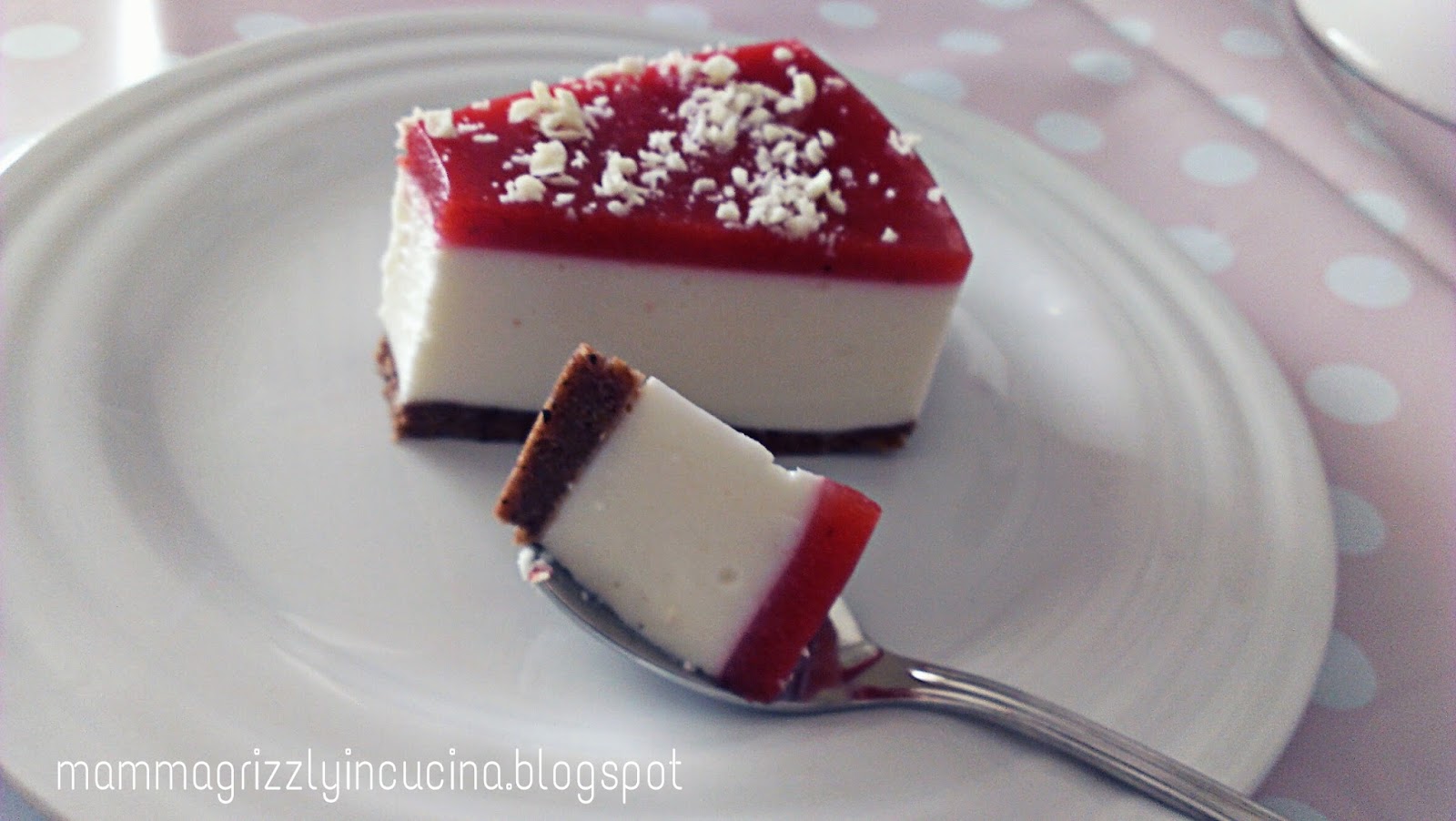 Mamma Grizzly in cucina CHEESECAKE SENZA COTTURA ALLO YOGURT GRECO