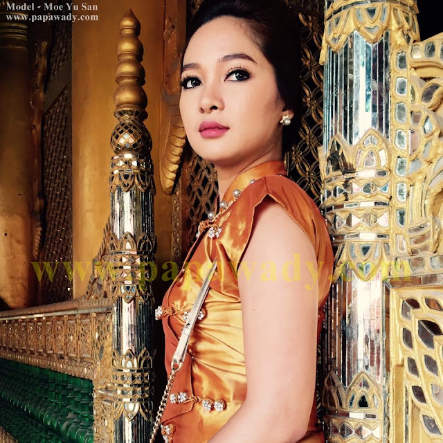 Famous Actress Moe Yu San in Mandalay Pictures