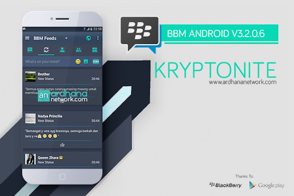 BBM Kryptonite - BBM MOD Android V3.2.0.6 BBM Kryptonite - BBM MOD Android V3.2.0.6