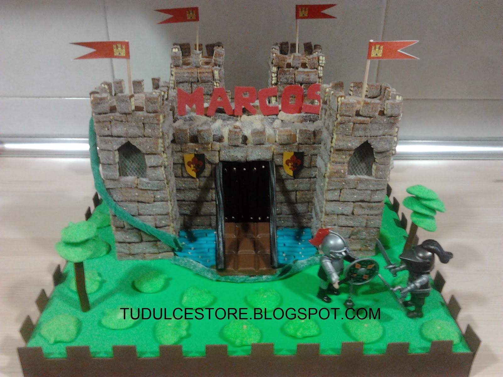 Medieval Castle Birthday Cake Medieval Castle Birthday Cake