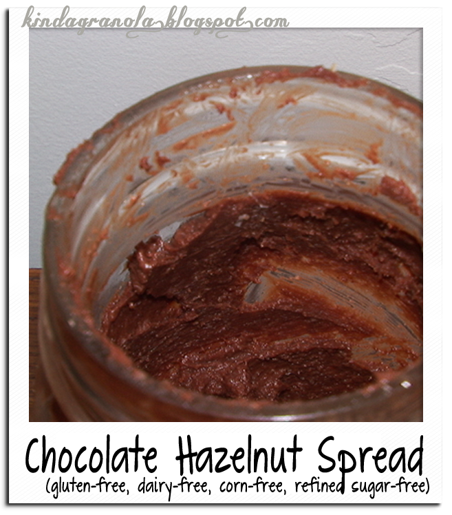 Kinda Granola Chocolate Hazelnut Spread