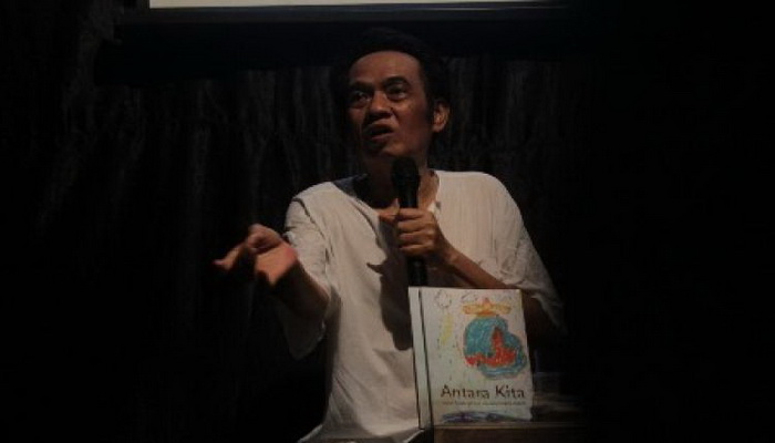 Antologi Puisi “Antara Kita”, Pergulatan Batin Seniman Syahruwardi Abbas