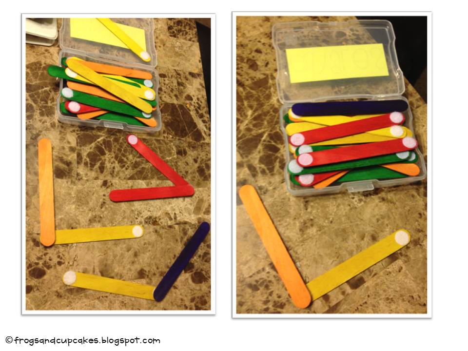 Tales of Frogs and Cupcakes Angle Sticks