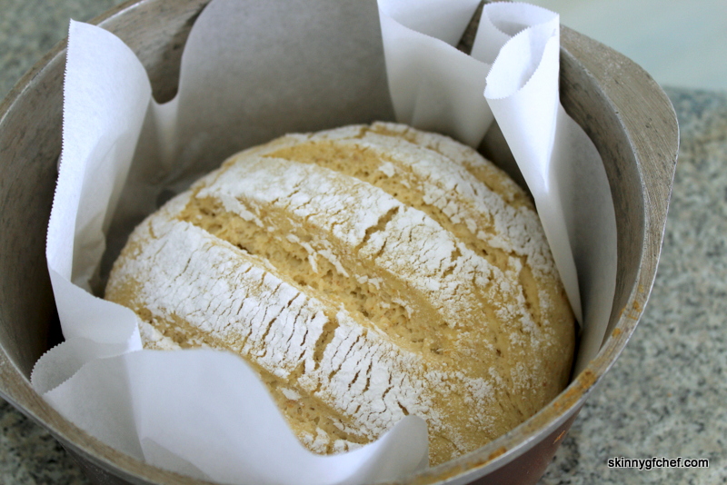 GlutenFree Buckwheat Artisan Bread Boule