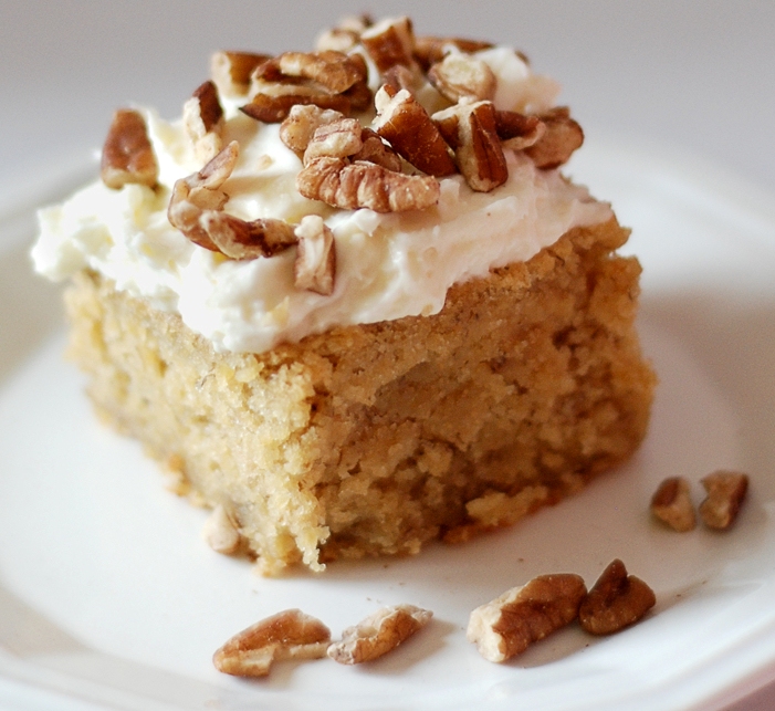 Mercado's Life Lessons Banana Cake with Maple Syrup