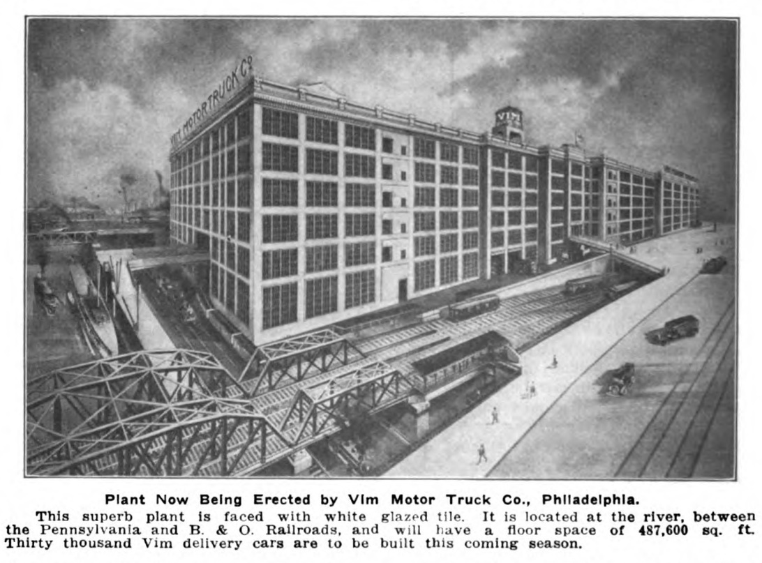 Philly & Stuff VIM Motor Truck Factory North Market Street 23rd