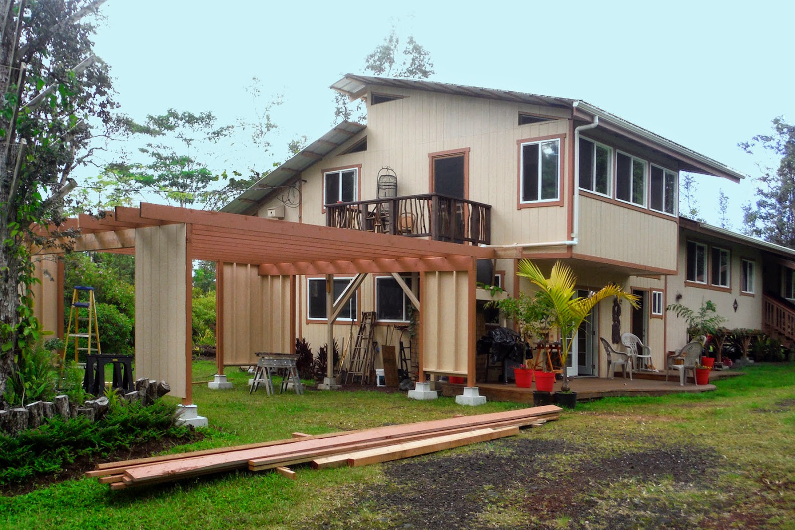 Haysmer Hawaii Carport Deck Completed